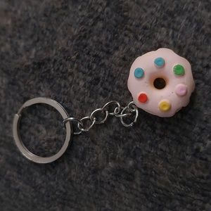 Donut Resin Keychain